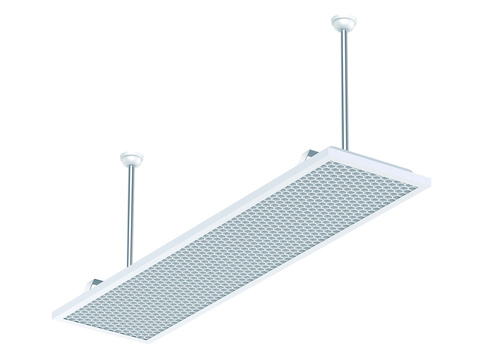 PL EE護眼教室燈六角格防眩擴散闆展示